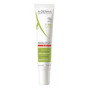 A-Derma  Biology AR Δερματολογική Φροντίδα Προσώπου κατά της Ερυθρότητας, 40ml
