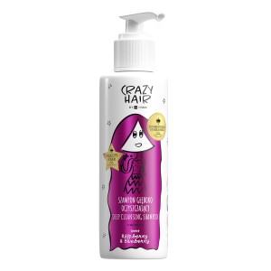 Hiskin Crazy Hair Deep Cleansing Shampoo Scalp Balance Σαμπουάν Βαθύ Καθαρισμού Rasberry-Blueberry, 300ml
