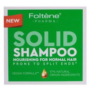 Foltene Pharma Solid Shampoo Nourishing Στερεό Σαμπουάν Θρέψης για Όλους τους Τύπους Μαλλιών, 75g