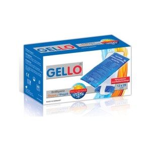 Gello Επίθεμα Gel Κρυοθεραπείας/ Θερμοθεραπείας Γενικής Χρήσης 12x29cm, 1τμχ