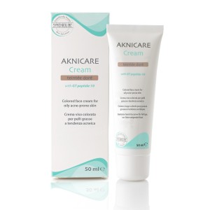 Synchroline Aknicare Cream Teintee Dore Κρέμα Προσώπου για Ακμή Σκουρόχρωμη Επιδερμίδα, 50ml