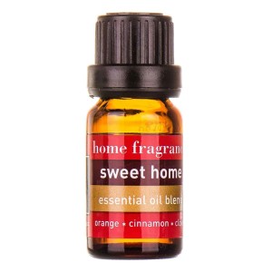 Apivita Home Fragrance Sweet Home Μίγμα Αιθερίων Ελαίων με Κανέλα & Πορτοκάλι, 10ml
