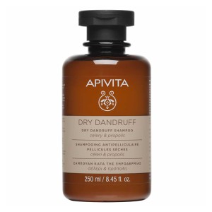 Apivita Dry Dandruff Shampoo with Celery & Propolis Σαμπουάν Κατά της Ξηροδερμίας με Σέλερι & Πρόπολη, 250ml