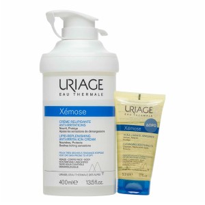 Uriage Promo Xemose Cream Κρέμα για Αναπλήρωση Λιπιδίων κατά των Ερεθισμών 400ml & Δώρο Xemose Καταπραϋντικό Λάδι Καθαρισμού 50ml