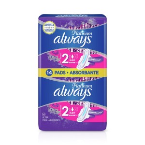 Always Platinum Ultra Plus No2 Σερβιέτες,14τμχ