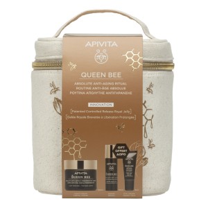 Apivita Promo Queen Bee Κρέμα Απόλυτης Αντιγήρανσης & Αναγέννησης Ελαφριάς Υφής 50ml + ΔΩΡΟ Queen Bee Ορός Ενεργοποίησης Σύσφιγξης & Lifting 10ml + ΔΩΡΟ Queen Bee Κρέμα Ματιών Απόλυτης Αντιγήρανσης & Αναζωογόνησης 5ml