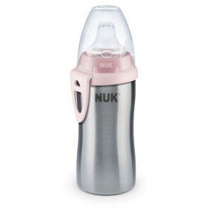 Nuk Παγουράκι Active Cup Ανοξείδωτο Μπλε, 215ml