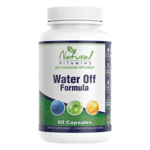 Natural Vitamin Water Off Formula, 60 Κάψουλες