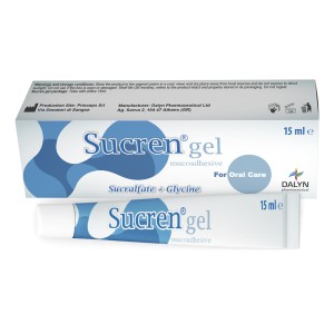 Eifron Sucren Gel Επούλωσης Στοματικών Πληγών & Φλεγμονών, 15ml 