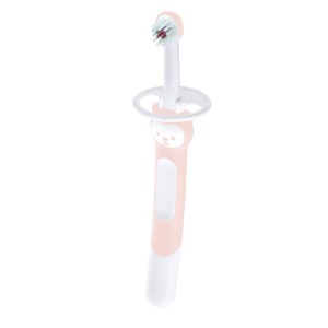 Mam Babys Brush Εκπαιδευτική & Βρεφική Οδοντόβουρτσα με Λαβή Αρκουδάκι 6m+, 1τμχ