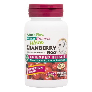 Natures Plus Ultra Cranberry Extended Release 1500mg, 30tabs