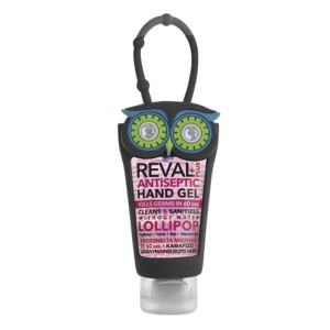 Intermed Reval Plus Antiseptic Hand Gel Γκρι Κουκουβάγια Lollipop, 30ml