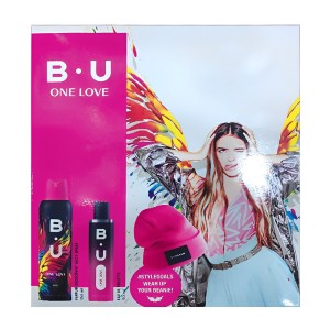 B.U. Candy Love Eau de Toilette 50ml, Deodorant Spray 150ml & Gift Beanie