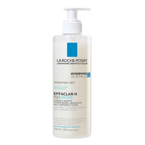 La Roche Posay Effaclar H Iso Biome Creme Lavante Hydratante Καταπραϋντική Ενυδατική Κρέμα Καθαρισμού, 390ml