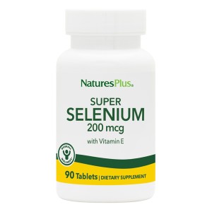 Natures Plus Super Selenium Συμπλήρωμα Διατροφής με Σελήνιο, 90tabs