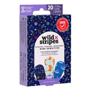 Wild Stripes Kids Space Αυτοκόλλητα Επιθέματα, 20τμχ