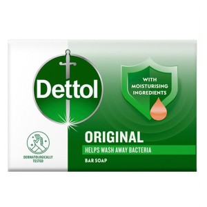 Dettol Original Bar Soap Σαπούνι σε Μορφή Μπάρας Κατά των Βακτηρίων, 85g