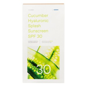 Korres Promo Cucumber Hyaluronic Sunscreen Splash SPF30+, 150ml & Cucumber Bamboo Shower Gel, 250ml