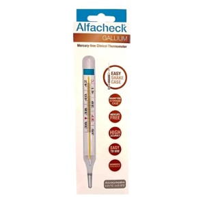 Karabinis Medical Alfacheck Gallium Κλινικό Θερμόμετρο χωρίς Υδράργυρο, 1τμχ