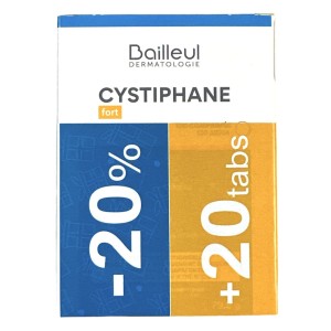 Bailleul Promo (-20%) Cystiphane Fort Συμπλήρωμα Διατροφής Για Δυνατά Μαλλιά & Νύχια, 120+20 Δισκία