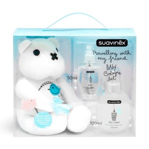 Suavinex Σετ Δώρου Βρεφικές Κολώνιές, 100ml & 50ml & Αρκουδάκι -Κωδ.: 23148