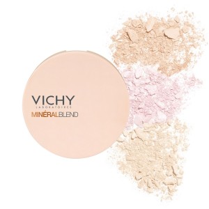 Vichy Mineral Blend Healthy Glow Tri-Colour Powder Light Τρίχρωμη Πούδρα για Φυσική Λάμψη, 9gr