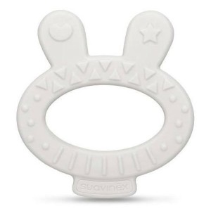 Suavinex Μασητικό Οδοντοφυίας Σιλικόνης Hygge Rabbit Γκρι, 1τμχ
