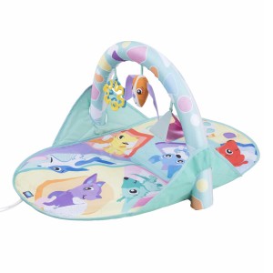 Playgro Puppy and Me Activity Travel Gym Φορητό Βρεφικό Γυμναστήριο, 1τμχ