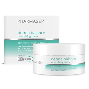 Pharmasept Derma Balance Nourishing Balm  Πλούσιο Βάλσαμο με Πρεβιοτικά για Σώμα και Πρόσωπο, 250ml