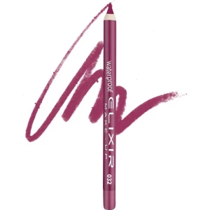 Elixir Make-Up Waterproof Lip Liner Αδιάβροχο Μολύβι Χειλιών, 032 Amaranth Pink