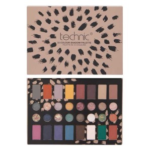 Technic Pressed Pigments Παλέτα με 32 Σκιές Ματιών σε Στερεή Μορφή Πολύχρωμη, 1τμχ