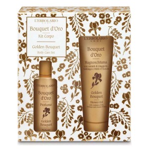 Lerbolario Promo Pack Bouquet Doro Perfume, 50ml & Shower Gel, 100ml