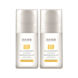 Babe Promo Body Roll-On Deodorant Αποσμητικό για Ευαίσθητο Δέρμα, 2 x 50ml 