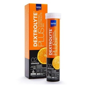 Uni-Pharma Dextrolyte Plus Ηλεκτρολύτες Με Γεύση Πορτοκάλι, 20αναβρ. δισκία