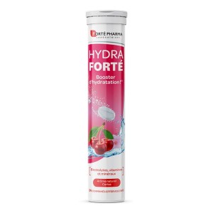 Forte Pharma Hydra Forte Hydration Booster Ηλεκτρολύτες, Βιταμίνες & Μέταλλα με Γεύση Κεράσι, 24 αναβρ.ταμπλέτες