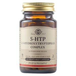 Solgar Συμπλήρωμα Διατροφής 5-HTP 100mg, 30 φυτικές κάψουλες