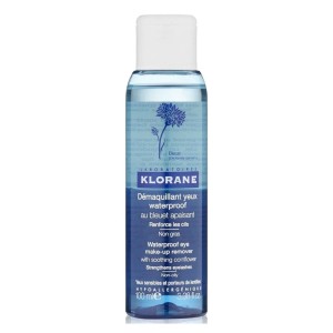 Klorane Bleuet Waterproof Eye Make-up Remover Αδιάβροχο Ντεμακιγιάζ Ματιών, 100ml
