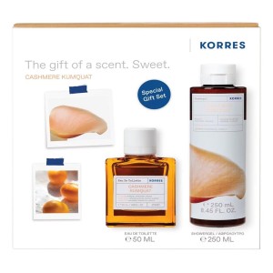Korres Promo Cashmere Kumquat Eau De Toilette Άρωμα, 50ml & Cashmere Kumquat Shower Gel Αφρόλουτρο, 250ml