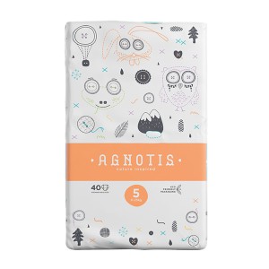 Agnotis Πάνες με Αυτοκόλλητο Baby Eco No.5 για 11-25kg, 40τμχ