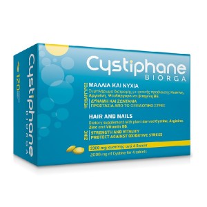 Biorga Cystiphane B6 Zinc Συμπλήρωμα Διατροφής για Μαλλιά & Νύχια, 120tabs