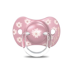 Suavinex Πιπίλα Σιλικόνης για 18+ μηνών Physio Gold PInk, 1τμχ