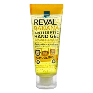 Intermed Reval Plus Αντισηπτικό Gel Χεριών Μπανάνα Schoolbus, 75ml