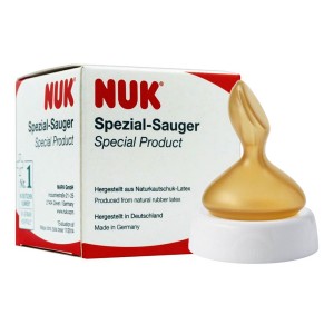 Nuk First Choice Θηλή Ελαστική για Λυκόστομα, 1τμχ
