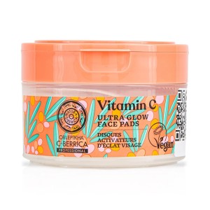 Natura Siberica Oblepikha C-Berrica Ultra Glow Face Pads Επιθέματα Προσώπου, 20τμχ