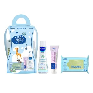 Mustela Promo Gentle Cleansing Gel  2x200ml & Μωρομάντηλα 60τμχ & Κρέμα Αλλαγής Πάνας 100ml, 1σετ