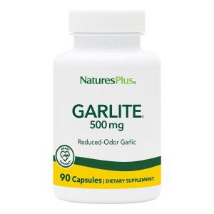Natures Plus Garlite 500mg Συμπυκνωμένο Άοσμο Σκόρδο, 90caps