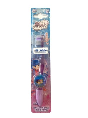 Winx Οδοντόβουρτσα Παιδική Luminus Flashing Μωβ (A41TW), 1τμχ