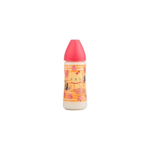 Suavinex Μπιμπερό Πλαστικό Σιλικόνης Pink Mermaid 6m+ 360ml