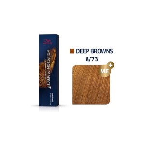 Wella Koleston Perfect Me+ Deep Browns 8/73 Ξανθό Ανοιχτό Καφέ Χρυσό 60ml