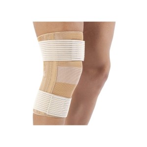 Anatomic Help Knee Support 1505 Επιγονατίδα με 4 Ελάσματα & Δέστρες Ελαστική, 1τμχ